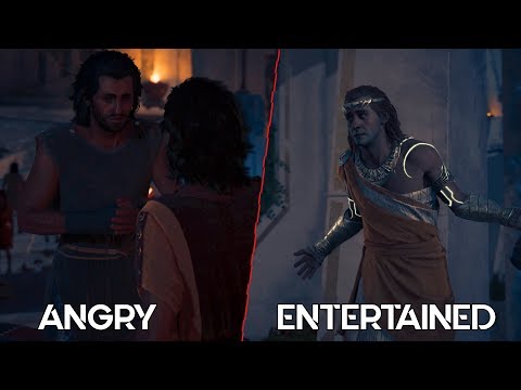 Kill or Spare everyone- Crowd Pleaser All Choices/Outcomes- AC Odyssey - Judgement of Atlantis DLC