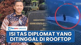 Terungkap Isi Tas yang Ditinggal Arya Daru di Rooftop Gedung Kemlu sebelum Tewas, Ada Surat Penting