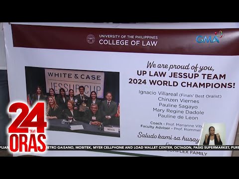 UP Law, panalo sa prestihiyosong Philip C. Jessup Moot Court Competition 24 Oras