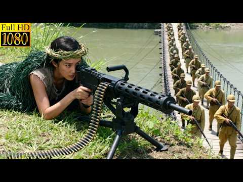 Top female agent fires with godlike accuracy, sniping a Japanese colonel with one shot from 1,000m.