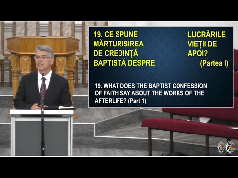 FRBC 2025 - 16 Noi AM - Teofil CIortuz - Lucrările Vieții de Apoi (I)