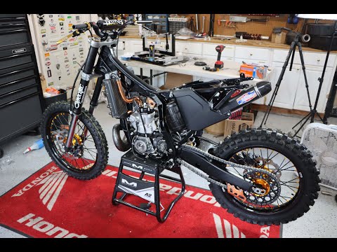 Golden YZ250 Build Part 3