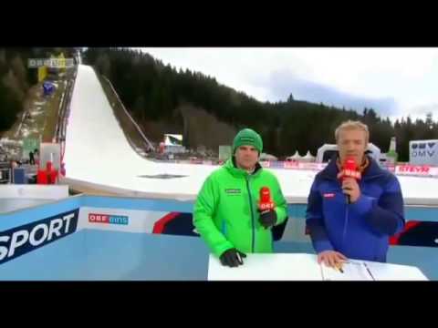 Thomas Morgenstern Upadek/Crash Kulm 100m 2014