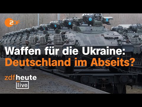 Diskussion um Waffenlieferungen: Tut Deutschland genug für die Ukraine? | ZDFheute live