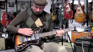 Video thumbnail for Late 1960s Supro Lexington Guitar Demo by drowninginguitars