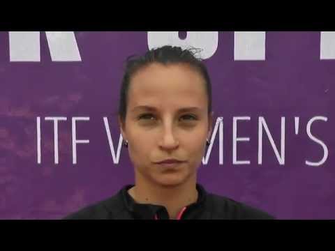 EMPIRE Slovak Open 2015: 2RQ, Lenka Juríková – Barbara Haasová 6:1, 7:5