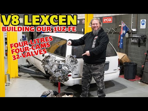 Carnage - Building The 1UZ-FE For Our Lexcen