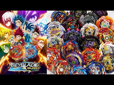 ALL SEASON 5 Beyblade Burst SPARKING/SURGE Marathon Battle!