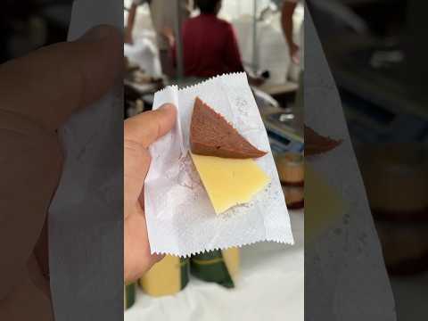 Requeijão com doce de banana na feira de Filadélfia BA. #feira #requeijão