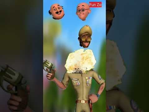Wrong Head puzzle | Chingam sir | Motu Patlu | ingham | #wrongheads #shorts #funzo