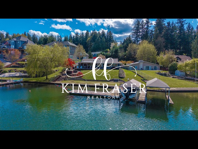 One Story Home Offering Private Protected Cove Location