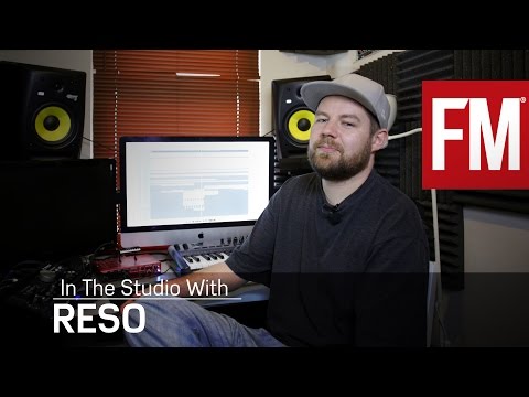Reso creating breaks In The Studio With Future Music