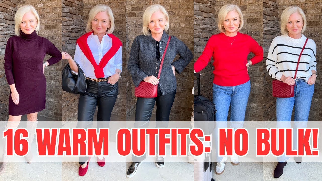 My CARRY-ON ONLY Winter Travel Capsule Wardrobe: Pack Light, STAY WARM!