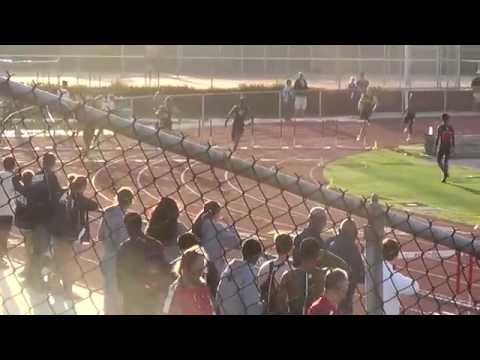 Boys Varsity 300 Meter Hurdles Redondo Nike Invitational 3-15-14