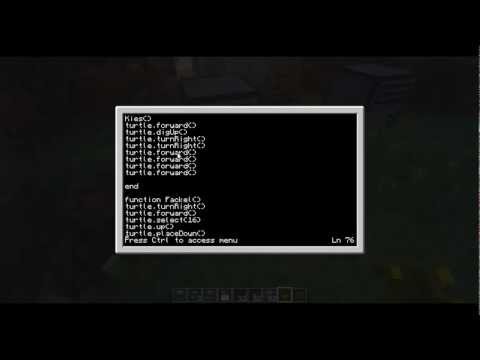 Stripmining-Programm (German) (HD) Computercraft