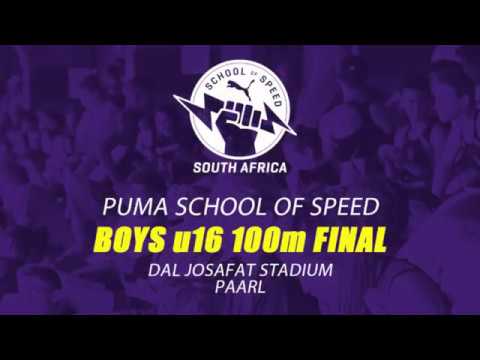Boys u16 100m FINAL