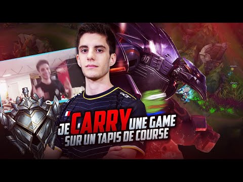 JE CARRY UNE GAME SILVER SUR UN TAPIS DE COURSE - TAIPOUZ EST IMPRESSIONNÉ
