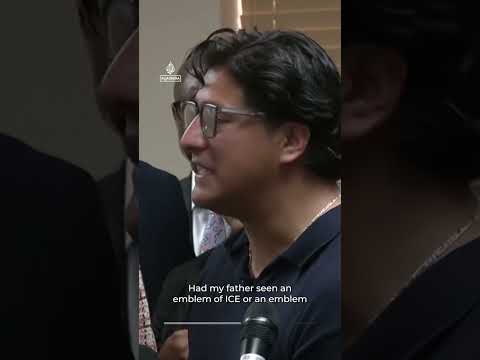 Son of Mexican national who was fatally shot by ICE speaks out | AJ#shorts
