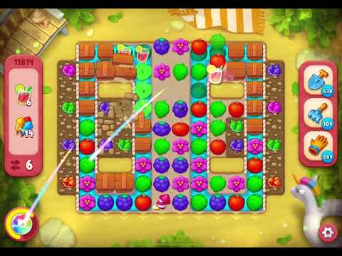 GardenScapes Level 11814 no boosters