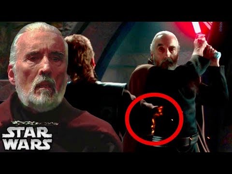 Did Dooku Regret Injuring Anakin on Geonosis Knowing Sidious's Plan?