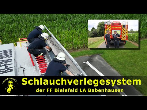 Verlegesystem LF20 KatS der LA Babenhausen (FF Bielefeld)