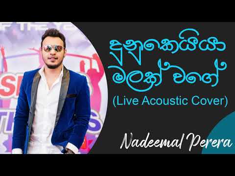දුනුකෙයියා මලක් වගේ | Dunu Keiya Malak Wage Acoustic | Nadeemal Perera |  Sujatha Aththanayaka Songs