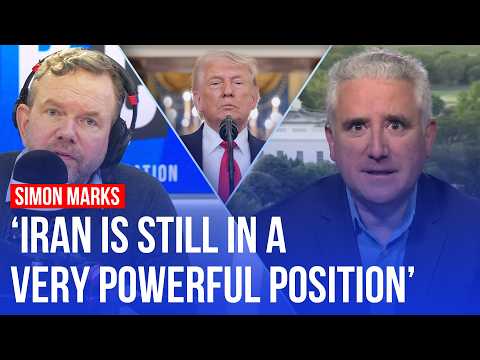 'Iran can sense Trump's desperation': Simon Marks