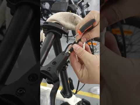 A20 air rear oil brake installation