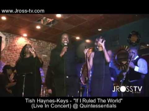 James Ross @ Tish Haynes-Keys - "If I Ruled The World" - (Live In Concert) - www.Jross-tv.com