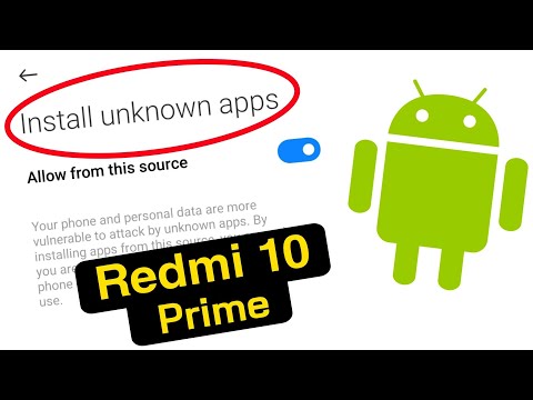 How to Allow Unknown Sources in Redmi 10 Prime | Redmi 10 Prime Unknown Sources Settings