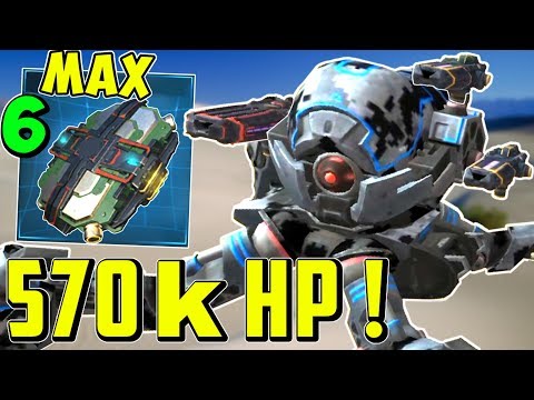 UNSTOPPABLE 570K HP INVADER Mk2 & Max Armor Modules War Robots Gameplay WR