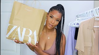 HUGE FALL ZARA HAUL & TRY ON | NEW IN ZARA 2020