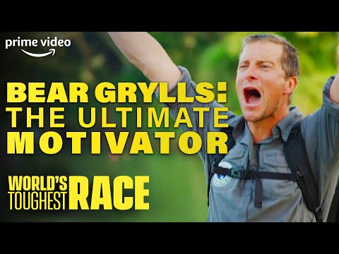 Bear Grylls' Most Motivational Moments | World's Toughest Race | Prime Video