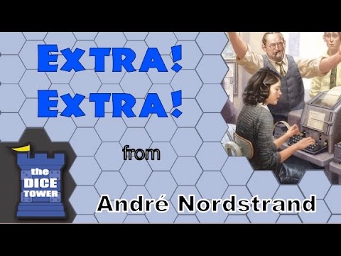 Takras Reviews (The Dice Tower) a game about the newspaper business