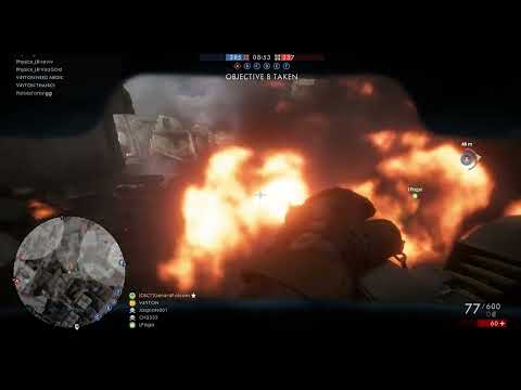 Battlefield 1 - Conquest: Amiens | Sentry Killstreak - 61 kills 0 deaths