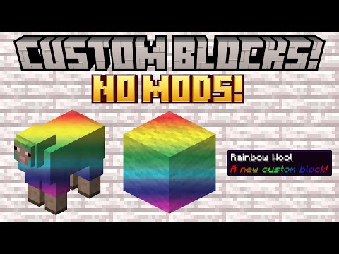 How to Make Custom Blocks in Minecraft 1.21.5