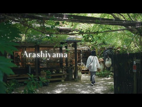 Day trip to ARASHIYAMA #Kyoto 🌱 | Summer in Japan | Japan Travel Vlog