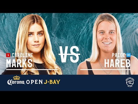 Caroline Marks vs. Paige Hareb - Round of 16, Heat 2 - Corona Open J-Bay W 2019