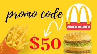 McDonald’s Promo Code 🍔 McDonald’s Coupon & Discount Code 2020