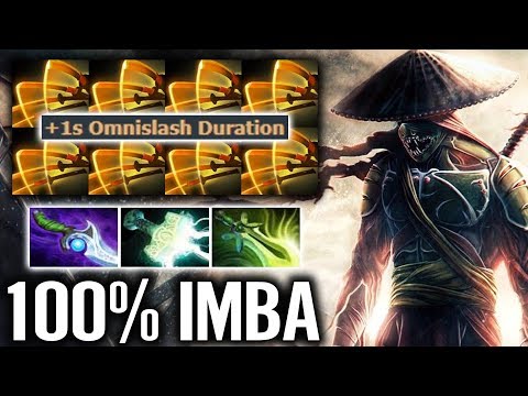 OMG 1vs9 BRAIN CANCER OMNISLASH [Juggernaut] Best Demonstration of IMBA Build 7.20 Dota 2