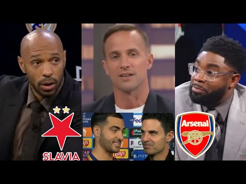 Thierry Henry, Bayern Can't Stop Arsenal, Slavia vs Arsenal 0-3 Mikel Arteta, Merino, Norgaard React