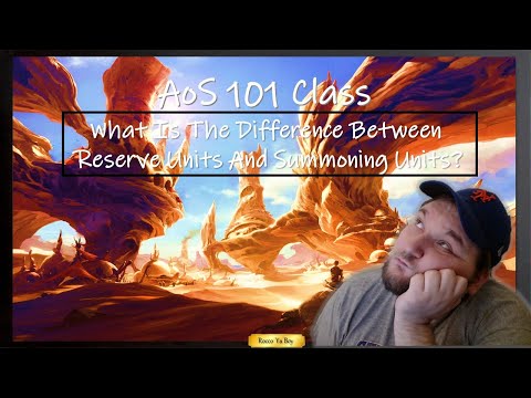 AoS 101 — What is the Difference Between Reserve Units and Summoning Units?