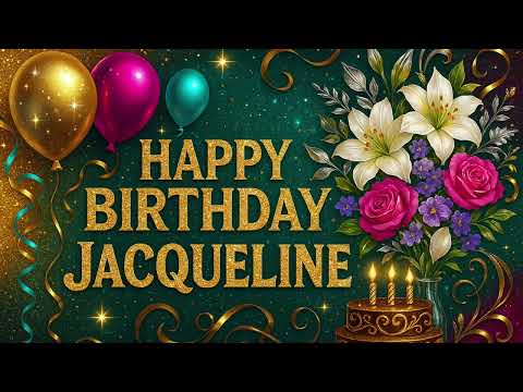 Jacqueline: Happy Birthday Song for Jacqueline