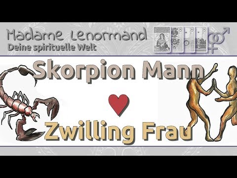 Skorpion Mann & Zwillinge Frau: Liebe und Partnerschaft
