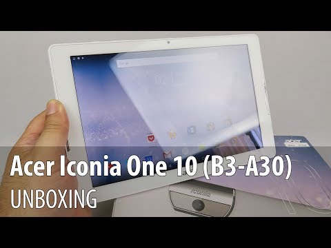 Acer Iconia One 10 (B3-A30) Unboxing (10 inch Entry Level Tablet)