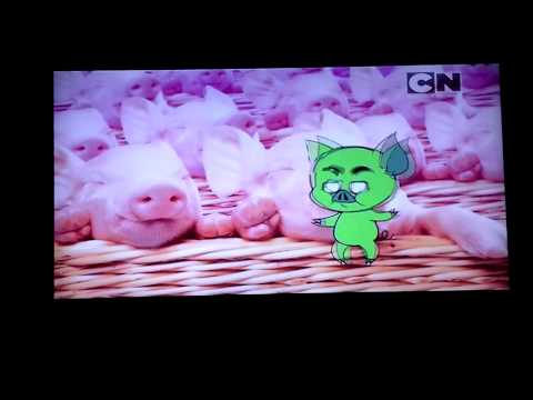 Młodzi tytani akcja świnia dance