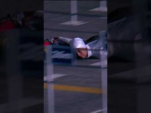 Fastest time to limbo skate under descending poles over 50 m ⏱️ 9.59 secs by Shristi Sharma 🇮🇳