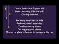 No Place In Heaven Mika Lyrics 