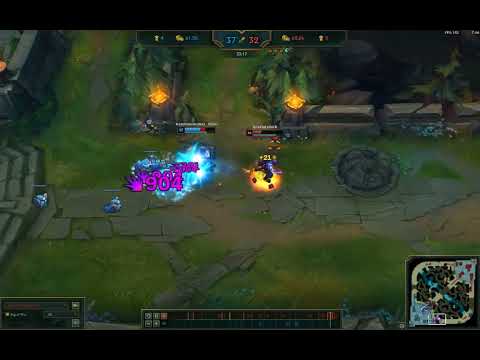 amazing ryze vs pantheon clip (very close)