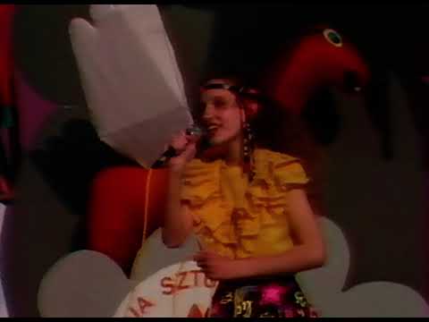 "KONIN 1990" Międzynarodowy Festiwal Piosenki i Tańca, prowadzący Maciej JANUSZKO, Jacek SKUBIKOWSKI